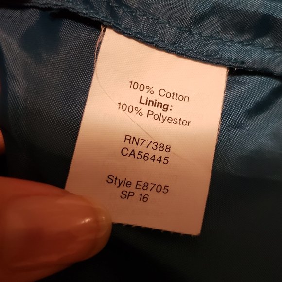 🍋 J Crew Factory Teal Eyelet Tank Top (Size 0) - Picture 7 of 9